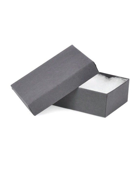 Kraft Grey - Jewelry Box - 3 x 2-1/8 x 1"