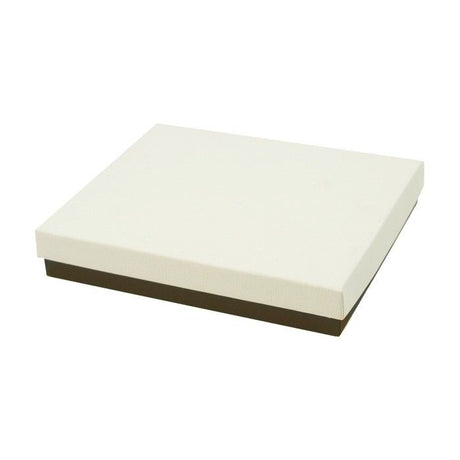 Matte Coffee And Cream - Jewelry Box - 6 x 5 x 1"