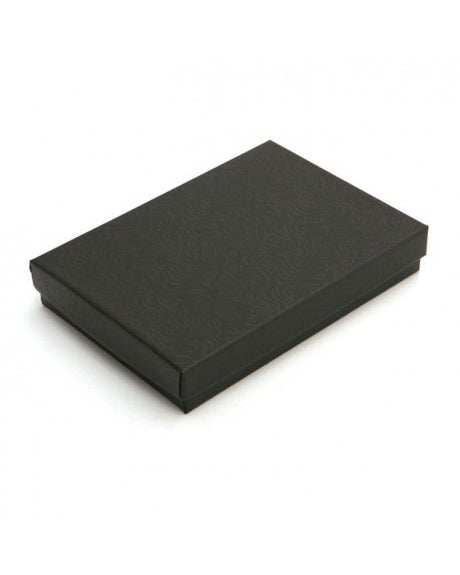 Black Swirl - Jewelry Box - 6 x 5 x 1"