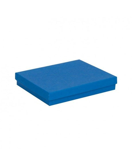 Matte Cobalt Blue - Jewelry Box - 6 x 5 x 1"