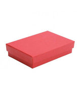 Matte Brick Red - Jewelry Box - 6 x 5 x 1"