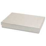 Gloss Silver Linen - Jewelry Box - 7 x 5-1/2 x 1"