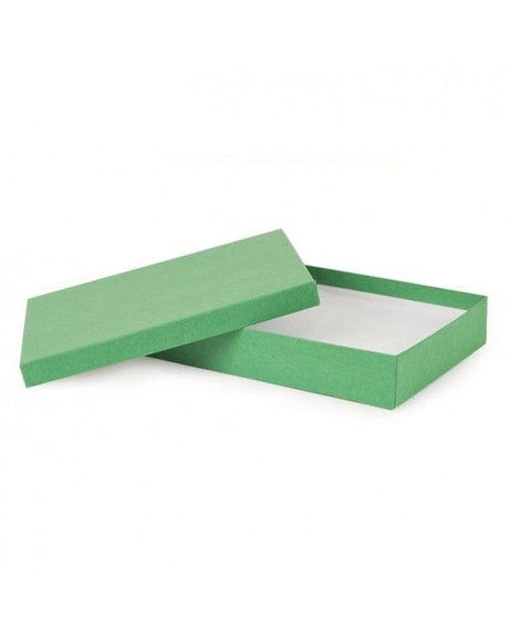 Kraft Green - Jewelry Box - 7 x 5 x 1-1/4"