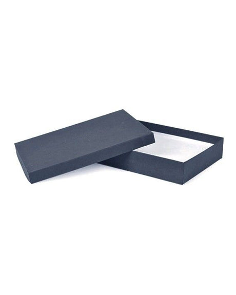 Matte Dark Navy Blue - Jewelry Box - 7 x 5 x 1-1/4"