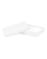 White Kraft - Jewelry Box - 7 x 5 x 1-1/4"
