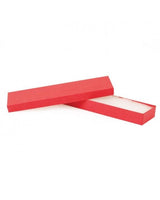 Gloss Cherry Red - Jewelry Box - 8 x 2 x 7/8"
