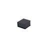 Black Pearl - Magnetic Jewelry Box - 2 x 2 x 1"