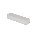 White Pearl - Magnetic Jewelry Box - 2 x 8 x 1-1/4"