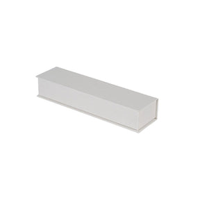 White Pearl - Magnetic Jewelry Box - 2 x 8 x 1-1/4"