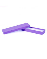 Kraft Purple - Jewelry Box - 8 x 2 x 7/8"