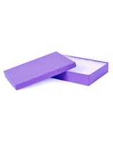 Kraft Purple - Jewelry Box - 7 x 5 x 1-1/4"