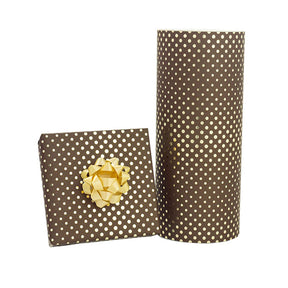 Bronze Wave - Gift Wrap - Jeweler's Gift Wrap Roll (7-3/8" x 100 ft.)