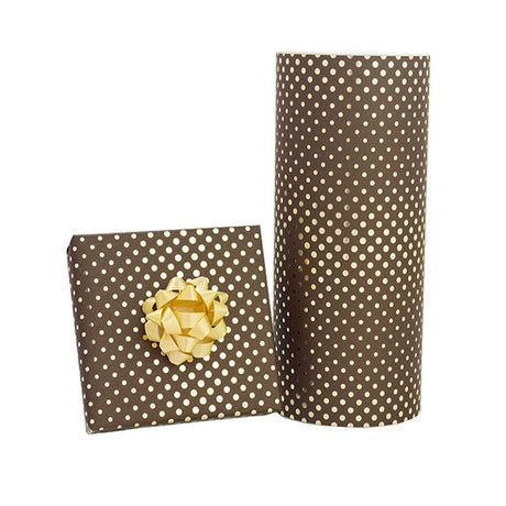 Bronze Wave - Gift Wrap - Jeweler's Gift Wrap Roll (7-3/8" x 100 ft.)