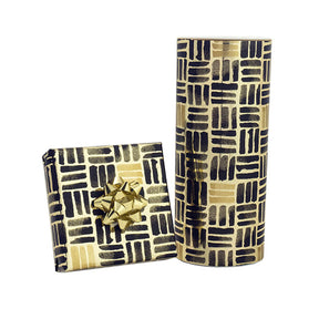 Gold Brushstroke - Gift Wrap - Jeweler's Gift Wrap Roll (7-3/8" x 100 ft.)