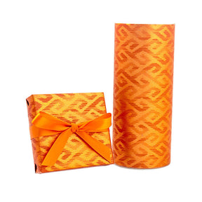 Tangerine Spice - Gift Wrap - Jeweler's Gift Wrap Roll (7-3/8" x 100 ft.)