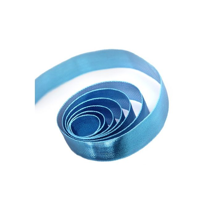 Island Blue - Karat Ribbon - 7/8" x 100 Yards