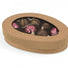 Natural Kraft Window - Egg Shape Box - 6 x 4-1/8 x 1-1/8"