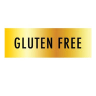Gluten Free - Label - 1-1/2 x 1-1/2"