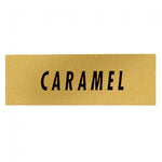 Caramel (Gold/Black) - Label - 1-1/2 x 1/2"