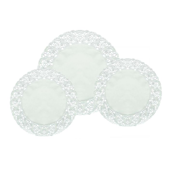 White Lace Paper Doilies