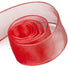 Red - Lavish (Wired Edge) Ribbon - 2-1/4" x 50 Yards