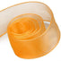 Torrid Orange - Lavish (Wired Edge) Ribbon - 2-1/4" x 50 Yards