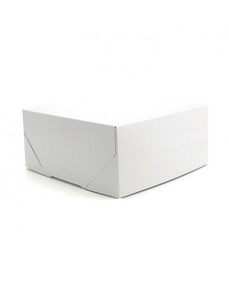 White - 2 Piece Lock Corner Box - 12 x 12 x 5-1/2" (Lock Corner)
