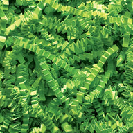 Lime Green - Crinkle Cut Basket Shred - 10 lb Box