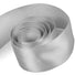 Silver - Luscious Satin (Wired Edge) Ribbon - 1-1/2" x 50 Yards