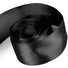 Black - Luscious Satin (Wired Edge) Ribbon - 1-1/2" x 50 Yards