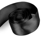 Black - Luscious Satin (Wired Edge) Ribbon - 1-1/2" x 50 Yards