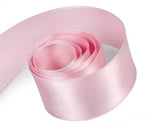 Pink - Luscious Satin (Wired Edge) Ribbon - 1-1/2" x 50 Yards