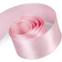 Pink - Luscious Satin (Wired Edge) Ribbon - 2-1/4" x 50 Yards
