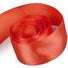 Red - Luscious Satin (Wired Edge) Ribbon - 2-1/4" x 50 Yards