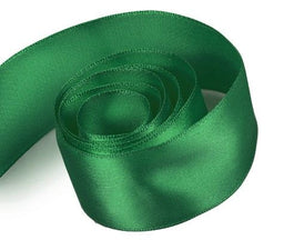 Forest Green - Luscious Satin (Wired Edge) Ribbon - 1-1/2" x 50 Yards