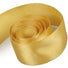 Old Gold - Luscious Satin (Wired Edge) Ribbon - 2-1/4" x 50 Yards
