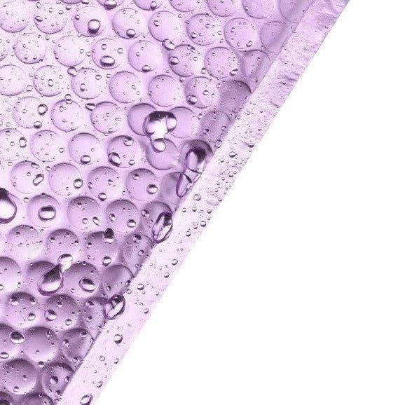 Lavendar Purple Matte Metallic Bubble Mailers Size 8.5x12 Padded Envelopes