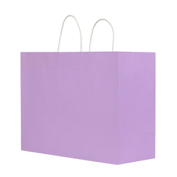 Lavender - Smooth Top Egde Shopping Bag - 16 x 6 x 13"