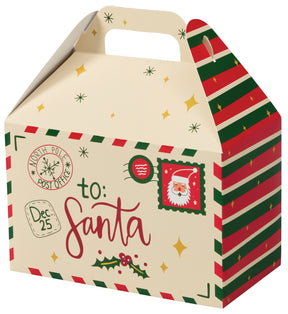 Letters to Santa - Gable Box - 8-1/2 x 5 x 5-1/2"