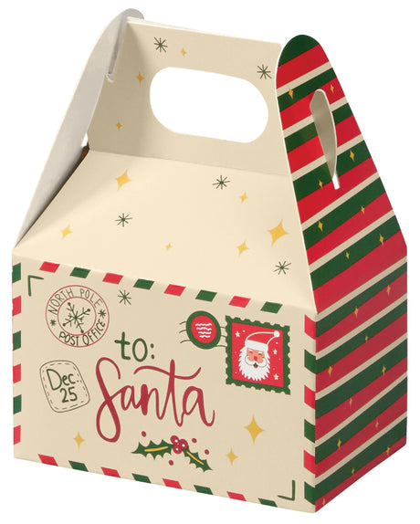 Letters to Santa - Mini Gable Box - 4 x 2-1/2 x 2-1/2"
