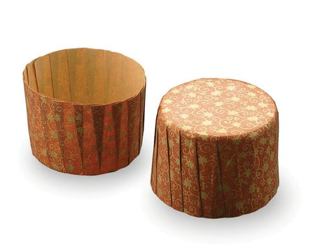 Leaf - Pleated Baking Cup - (6.8 oz) 2.6 Dia. x 2" H