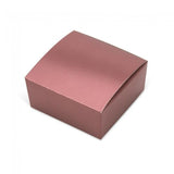 Rose Gold - Ballotin Box - (4 Pc.) 2-5/8 x 2-1/2 x 1-1/4"