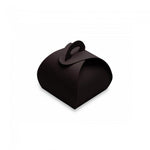 Black - Single Truffle Tote - 1-1/2 x 1-1/2 x 1-1/4"