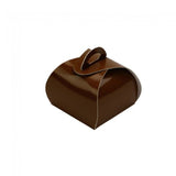 Brown - Single Truffle Tote - 1-1/2 x 1-1/2 x 1-1/4"