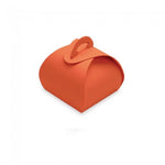 Orange - Single Truffle Tote - 1-1/2 x 1-1/2 x 1-1/4"