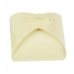 Cream - Four Truffle Tote - 3 x 3 x 1-5/8"