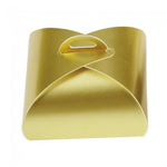 Dusty Gold - Four Truffle Tote - 3 x 3 x 1-5/8"