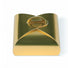 Gold - Four Truffle Tote - 3 x 3 x 1-5/8"