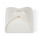 White - Four Truffle Tote - 3 x 3 x 1-5/8"