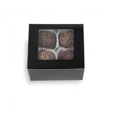 Black - Ballotin Box - (4 Pc.) 2-5/8 x 2-1/2 x 1-1/4" - w/Window